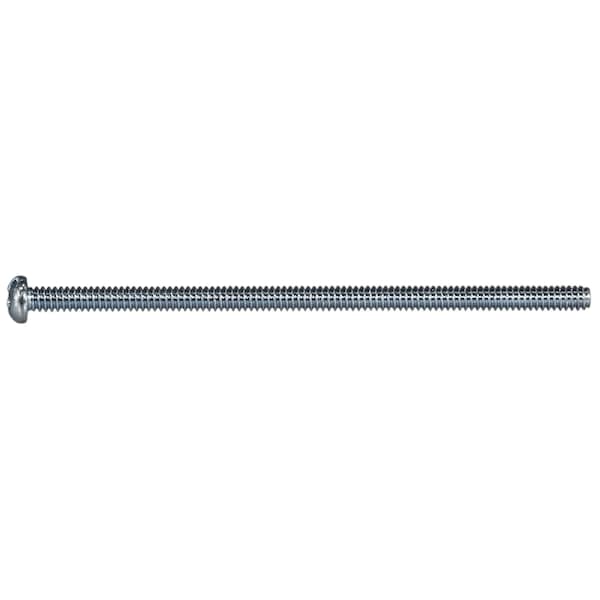 Midwest Fastener #6-32 x 3 in Combination Phillips/Slotted Round Machine Screw, Zinc Plated Steel, 100 PK 50936 - main